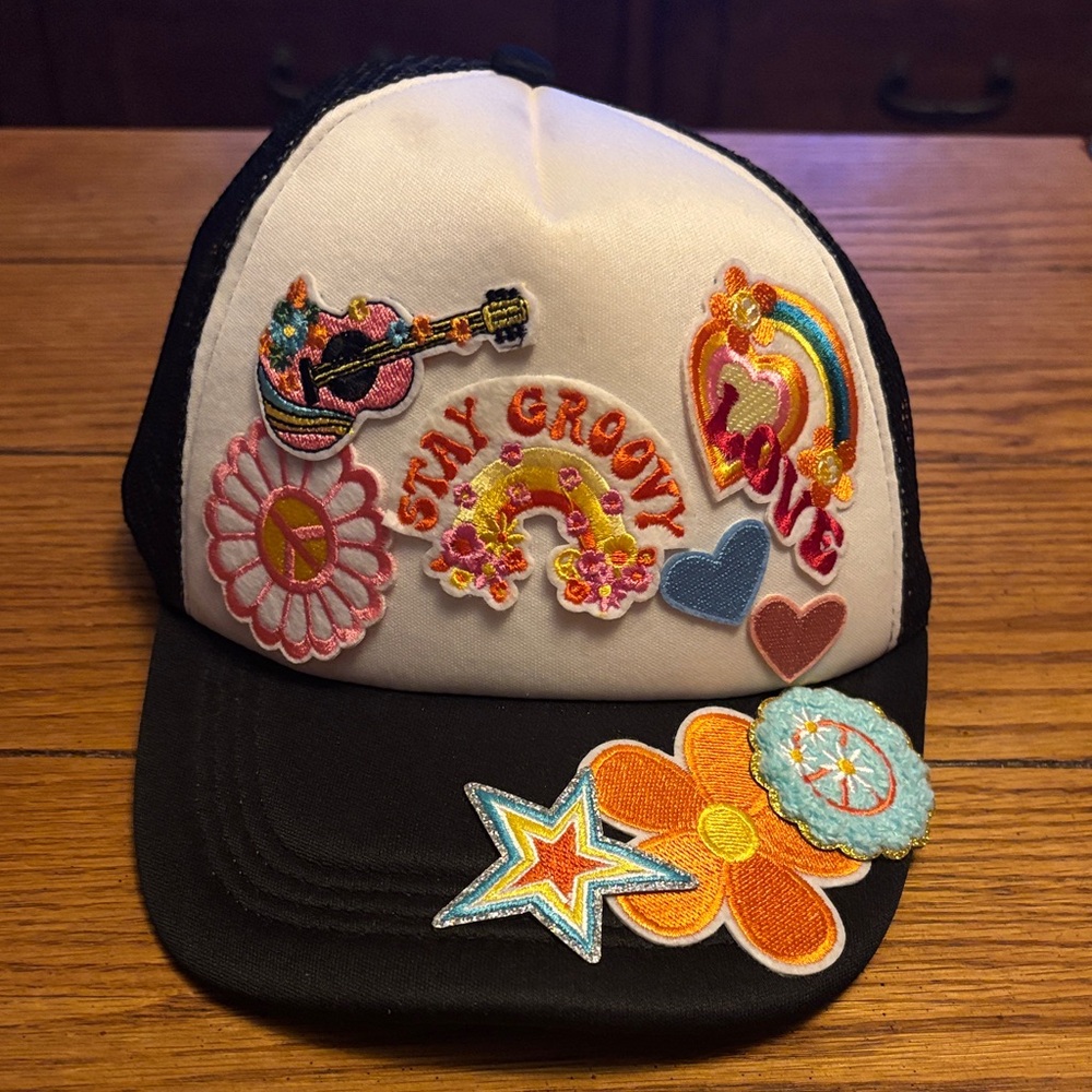 Colorful Patchwork Trucker Hat